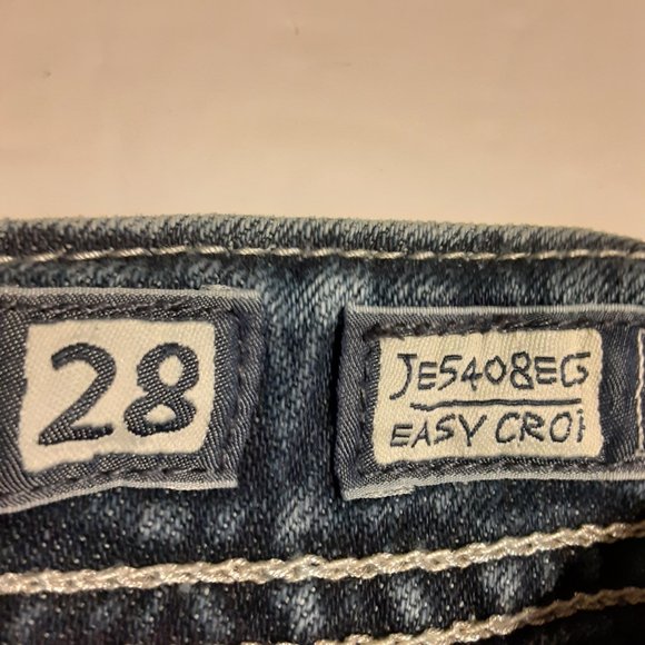 Miss Me Women's Easy Crop Embellished Jeans JE5408EC5 Size 28 - Picture 6 of 7